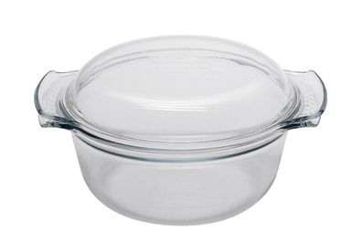 PYREX Essential Kasserolle rund mit Deckel 2,4 + 0,8l