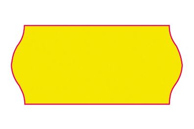 CREEN LINE Etiketten ablösbar 26x12mm gelb 27000 Stück