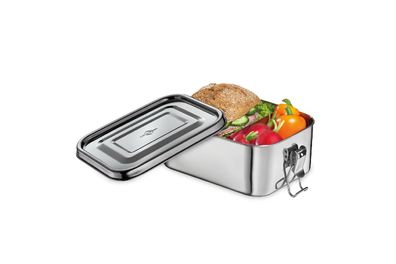 Küchenprofi Lunchbox Classic Edelstahl klein 17,5x13x6,5cm