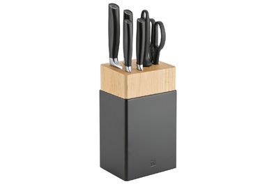 Zwilling Messerblockset Schwarz All * Star 7teilig