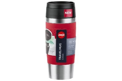 EMSA Isolierbecher Travel Mug Classic 0,36l dunkelrot