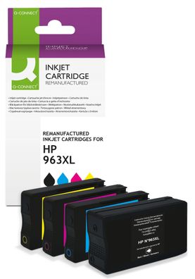 Q-CONNECT KF13997 Alternativ Q-Connect Tintenpatrone MultiPack Bk, , , Blister