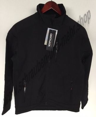 Northland Storm Torino Jacke Softshell Arbeitsjacke schwarz 02-04870-1 L XL