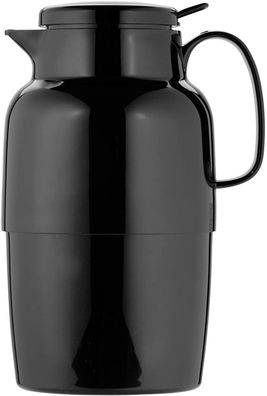 Helios Isolierkanne 2,0 l schwarz m. Drucktaste 3146-002