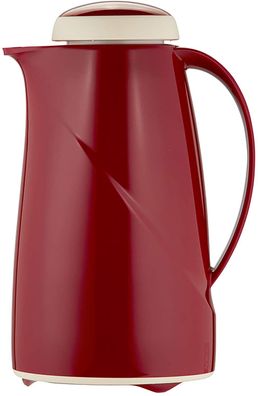 Helios Isolierkanne Wave 1,0 l rot 2944-046