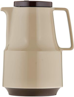 Helios Isolierkanne 1,0 l beige-braun 7334-1030