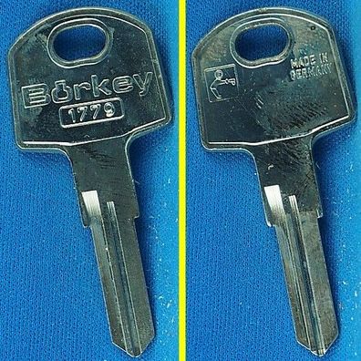Schlüsselrohling Börkey 1779 für verschiedene Abus Fahrradschlösser, Kabelschlösser