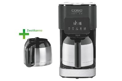 CASO Kaffeemaschine Taste&Style Duo Thermo 10 Tassen 800W schwarz