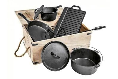 HI Dutch Oven Kochtopf Set 9teilig