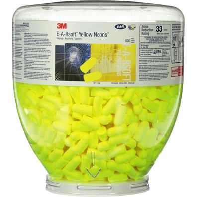 E-A-R Gehörschutzstöpsel PD01002 neongelb 500 Paar/Pack