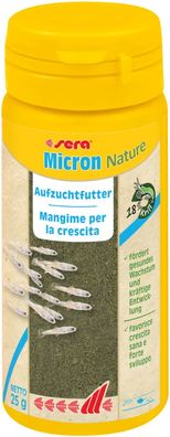 Sera Micron Nature 50ml Aufzuchtfutter