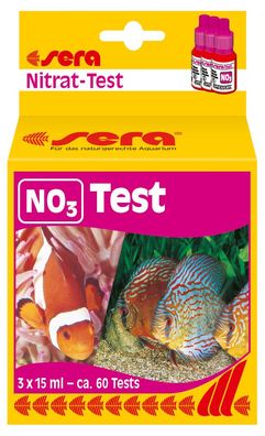 Sera Nitrat No3 Testset für ca.60 Messungen