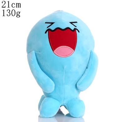 Pokemon Woingenau Wobbuffet Anime Plüsch Figur Anime Kuscheltier 21 cm