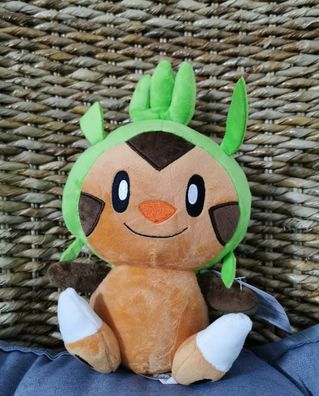 Pokemon Igamaro Chespin Plüsch Figur Stofftier Kuscheltier - Plush 24 cm NEU