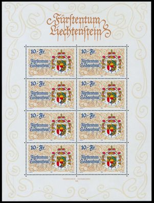 Liechtenstein 1996 Nr 1136 postfrisch Kleinbg X1176EE