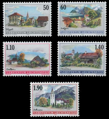 Liechtenstein 2000 Nr 1229-1233 postfrisch SAF48BA