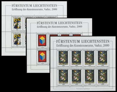Liechtenstein 2000 Nr 1245KB-1247KB postfrisch X1178EE