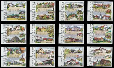 Liechtenstein Automatenmarken Nr 12-23 postfrisch SAF4A0E