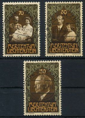 Liechtenstein 1981 Nr 770-772 zentrisch gestempelt X117B7A