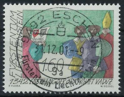 Liechtenstein 1992 Nr 1049 zentrisch gestempelt X117B8A