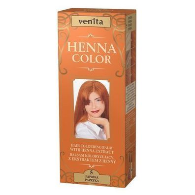 Venita Henna Farbe Grüne Balsam Paprika 75ml