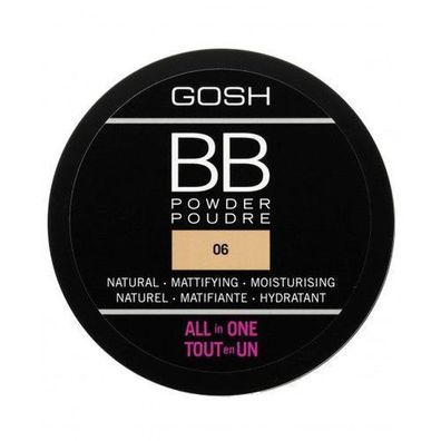 Gosh BB Kompaktpuder All-in-One, 06 Warm Beige, 6,5g