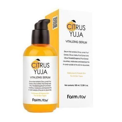 FarmStay Citrus Yuja RewitalizujÄ?ce serum do twarzy, 100ml