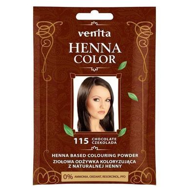 Venita Schokoladenfarbene Henna Haarfarbe