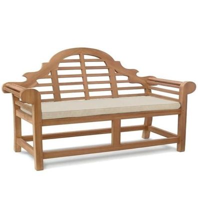 Bankauflage 170 cm x 47 cm für Gartenbank Caserta - creme