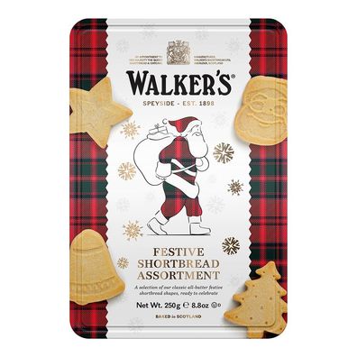 Walkers Festliches Shortbread-Sortiment Santa