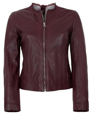 Gipsy - Damen Lederjacke Lammnappa wine