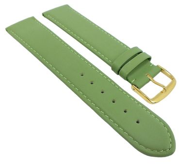 Uhrenarmband Kalbsleder weich grün Herzog Beach 20376G