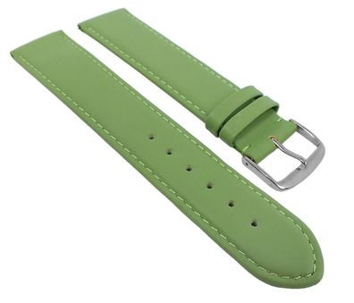 Uhrenarmband Kalbsleder weich grün Herzog Beach 20386S