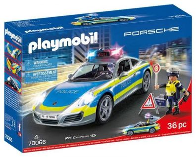 Playmobil 70066 - Porsche 911 Carrera 4S Police