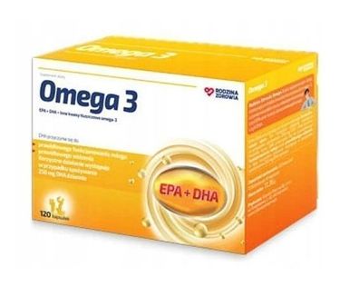 Familie Gesundheit Omega 3 Kapseln, 120 Stk