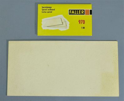 Faller H0 970 (4500) 1 STÜCK aus Einzelteilsortiment Spezialpappe 50er/60er NEU OVP