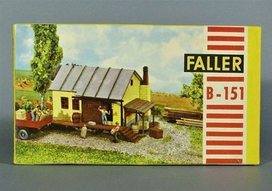 Faller H0 B-151 Güterumschlag Güterschuppen Güterhalle Lager 50er/60er Jahre NEU