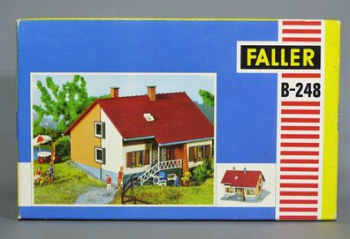 Faller H0 B-248 Siedlungshaus Modernes Wohnhaus Einfamilienhaus 60er/70er NEU OVP