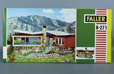 Faller H0 B-271 Moderne Villa in Tessin futuristische Luxusvilla 60er/70er NEU OVP