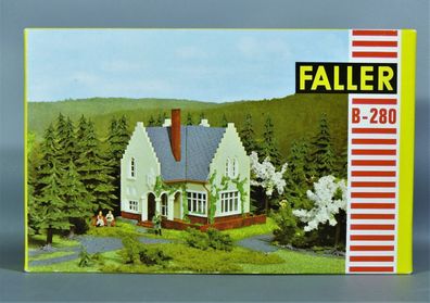 Faller H0 B-280 Jagdhaus Jagdschloss Landsitz Landschloss 50er/60er Jahre NEU OVP