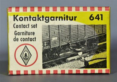 Faller H0 641 Kontaktgarnitur Kontakt Set 50er/60er Jahre NEU OVP