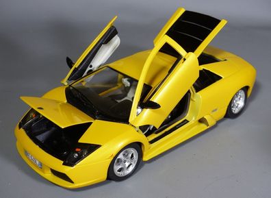 Burago 12022 Lamborghini Murcielago gelb-metalic 1:18 Modellauto Sportwagen Italy