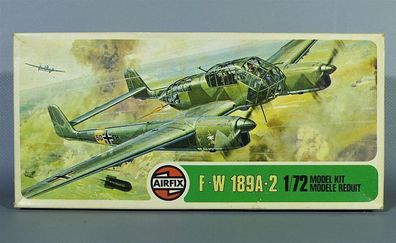 Airfix 50/60er 1:72 Series 2 02037-8 2037 FW 189A-2 Flugzeug Bausatz Bomber NEU OVP