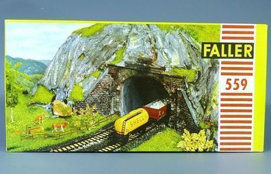 Faller H0 559 Tunnelportal Tunnel Portal Bausatz 50er/60er Jahre NEU OVP