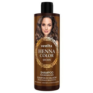 Venita Henna Farbshampoo Braun, 300 ml