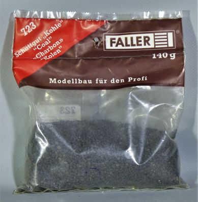 Faller H0 N 723 Deko Streumaterial Streugut Schüttgut Kohle 140g NEU OVP