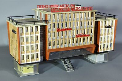 Faller H0 B-926 Geschäftshaus Stadthaus Bürohaus Helvetia gebaut 50er/60er Jahre