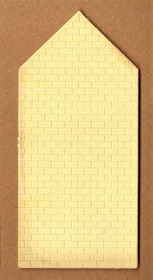 Faller H0 Einzelbauteil Bauteil Seitenwand Wand hellbeige Backstein groß Nr.008 NEU