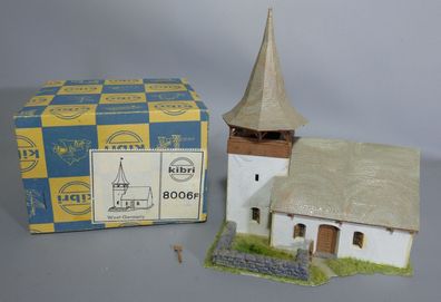 Kibri H0 8006 F Kirche Bergkriche Fertigmodell Werksfertigmodell 50er/60er NEU OVP