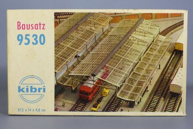 Kibri H0 9530 Bahnhofshallendach Glasdach Bahnhof Hallendach 60er Jahre NEU OVP